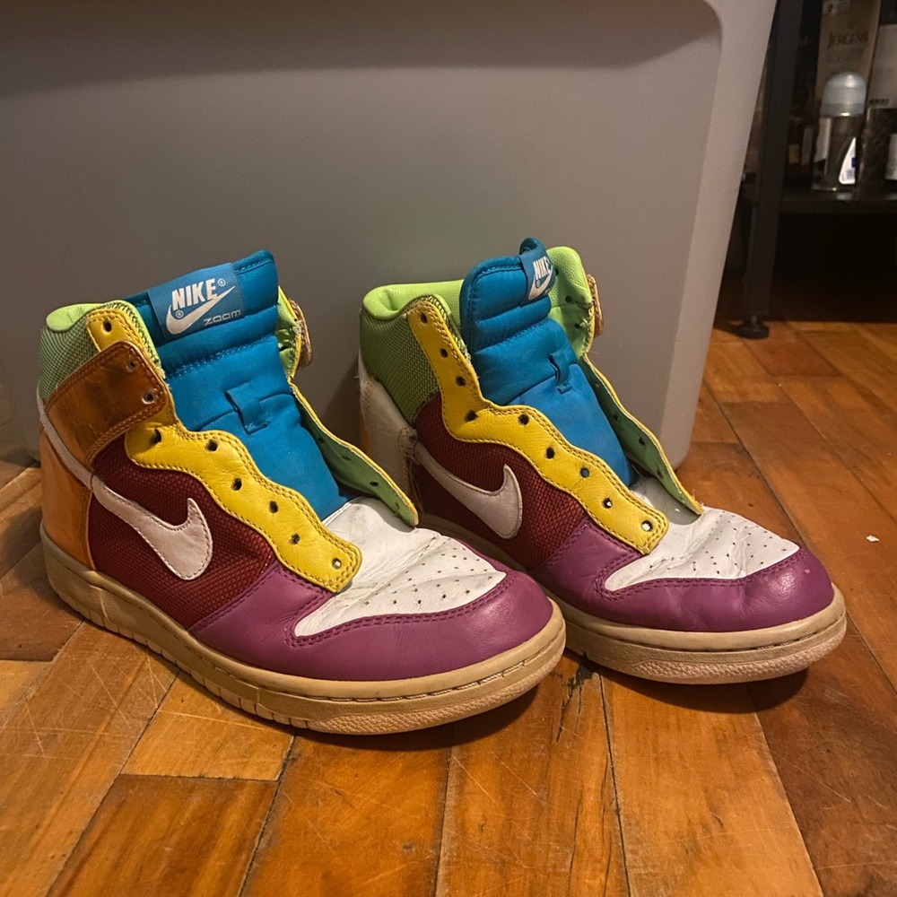 Nike Multicolor High-Top Sneakers - Picture 1 of 7